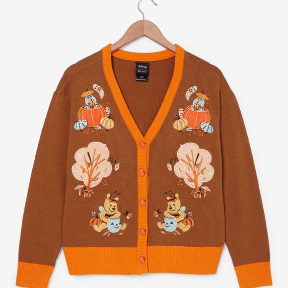 Disney Sweaters - Disney Winnie the Pooh Pumpkin
Women's Cardigan - BoxLunch Exclusive